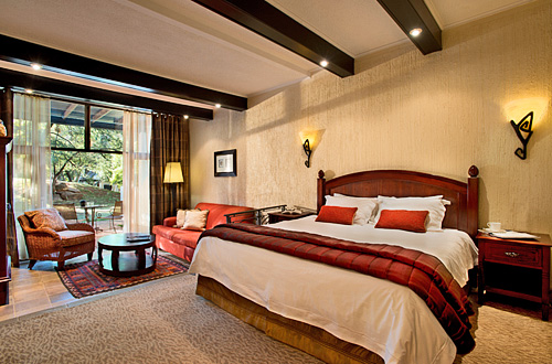 Kwa Maritane Hotel Room located in the Big 5 Pilanesberg National Park, North West Province Safari Hotel Rooms Kwa Maritane Bush Lodge Big 5 Pilanesberg National Park South Africa